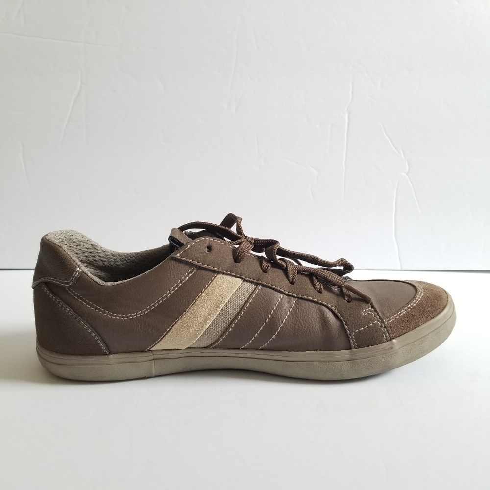 Geox Respira Mens Leather Suede Lace  Up Sneakers Size US 8 Brown - Picture 9 of 12